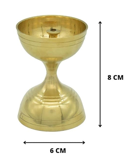 Nanda Brass Deepak Diya Oil Lamp Stand