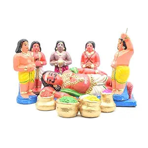 Kumbakaran Large Golu Dolls Set For Navratri- 25 cm