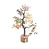 7 Chakra crystal Stone Tree for Good Luck