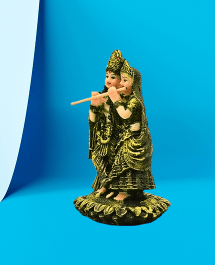 Radha Krishna Murti Idol Statue Showpiece for Home Temple