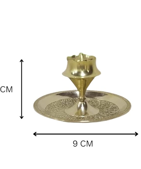 Agarabatti Stand for Pooja Room - Incense Sticks Stand with Ash Catcher