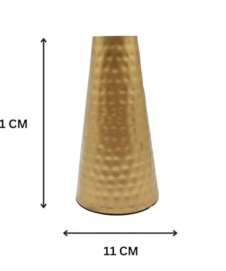 Antique Gold Color Flower Vase Holder