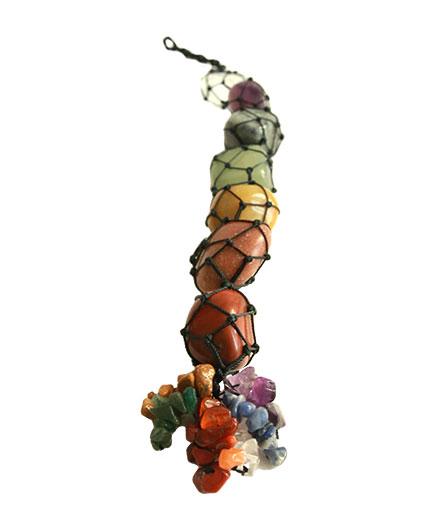 7 Chakra Car (Car Dashboard) Hangings Decor | 7 chakra stones