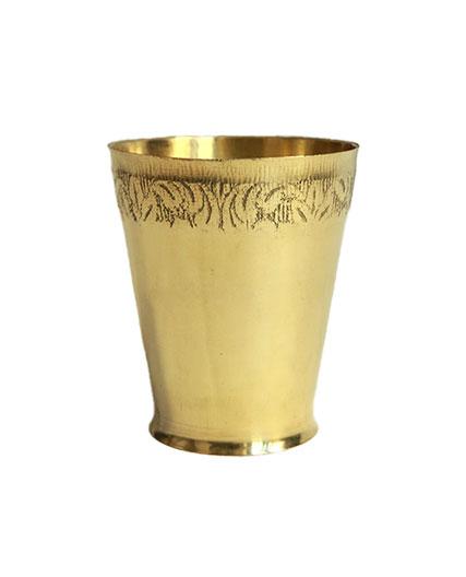 Brass glass