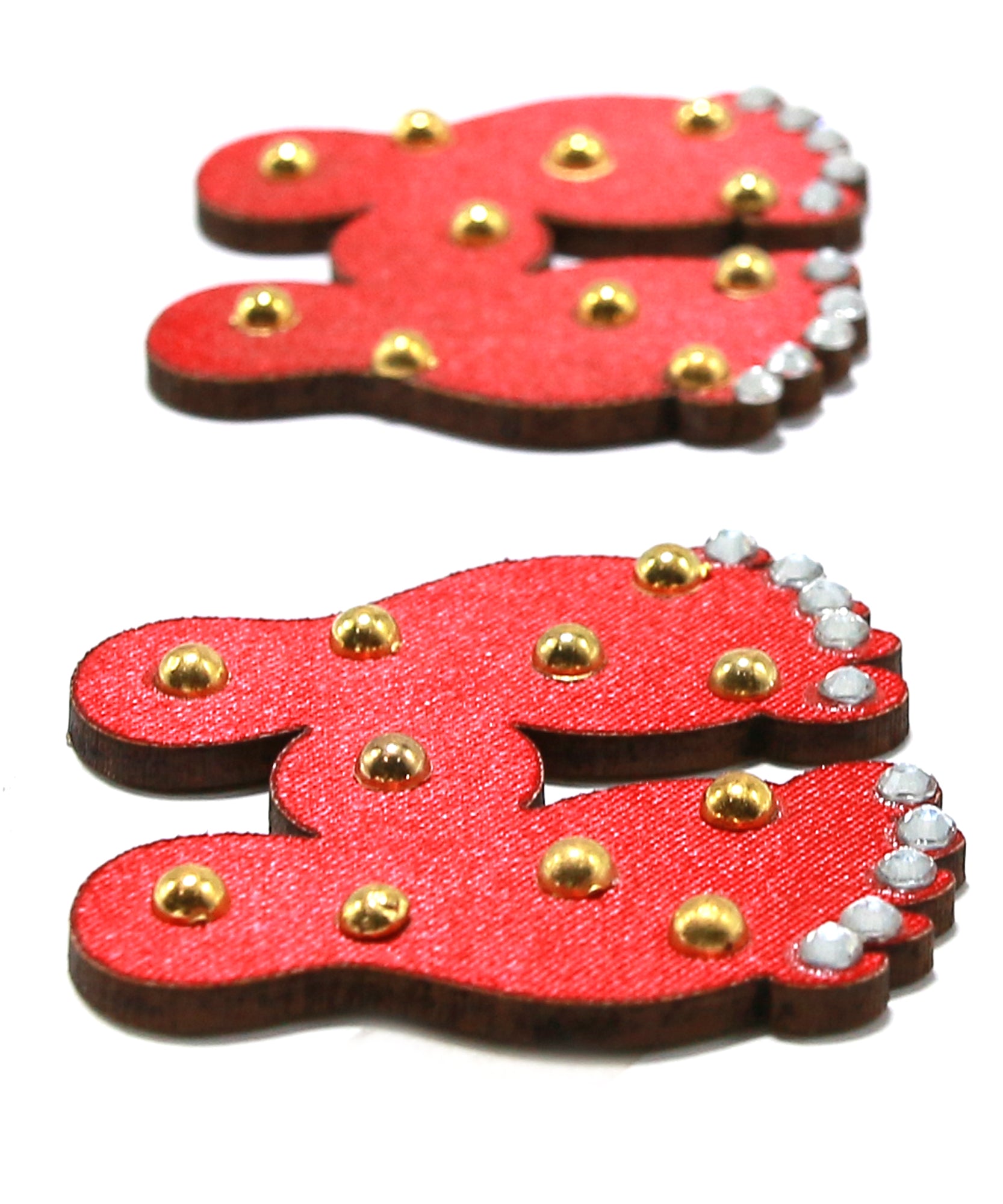 Kundan Krishna Paadas Sticker For Diwali Festival