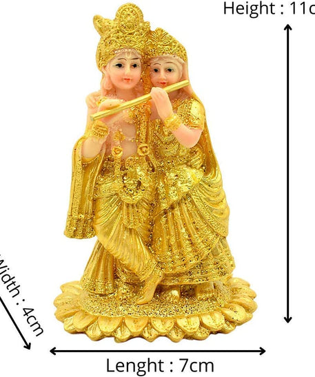 Radha Krishna Murti Idol Showpiece,