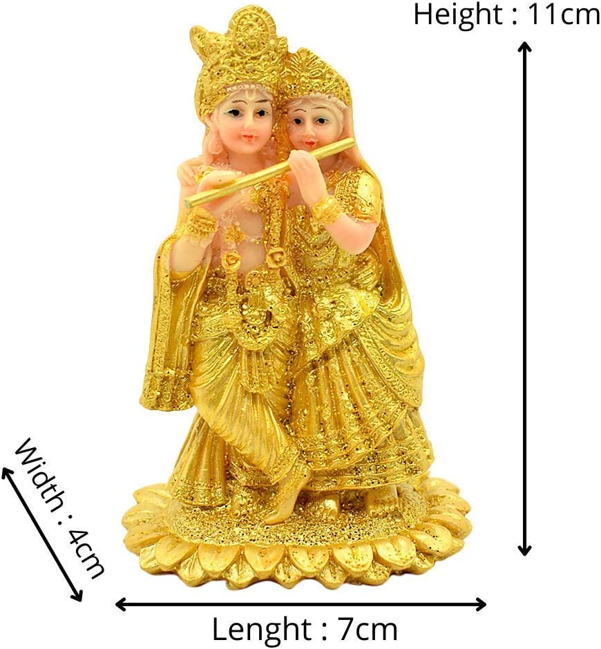 Radha Krishna Murti Idol Showpiece,