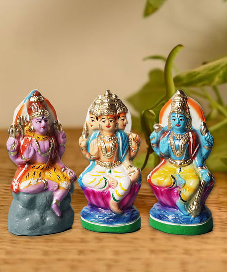 Trimurthi Navaratri Golu Dolls Set