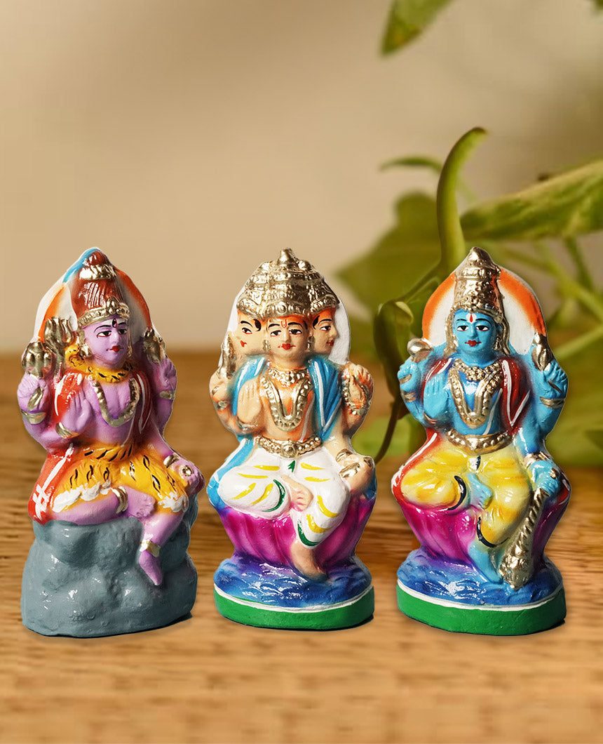 Trimurthi Navaratri Golu Dolls Set