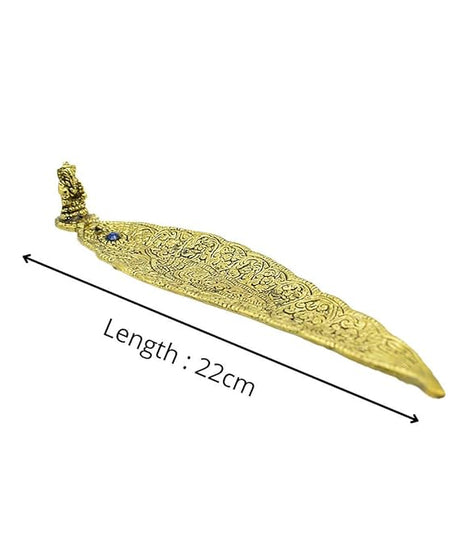 Leaf Design Incense Stick Holder