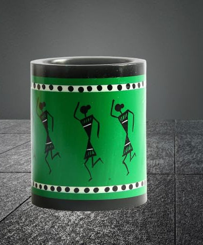 Channapatna Wooden Pen Stand on The Table top.