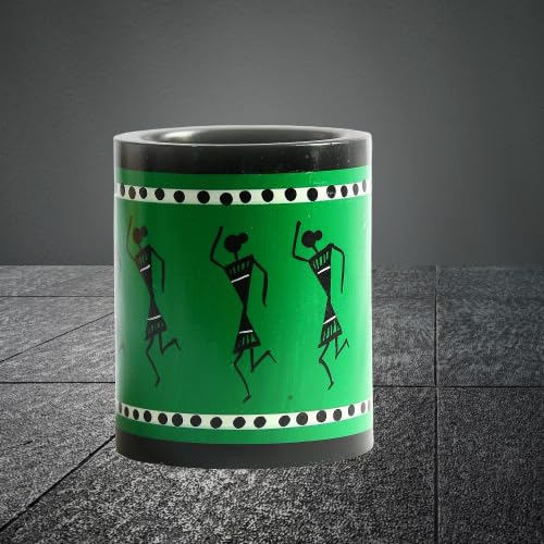 Channapatna Wooden Pen Stand on The Table top.