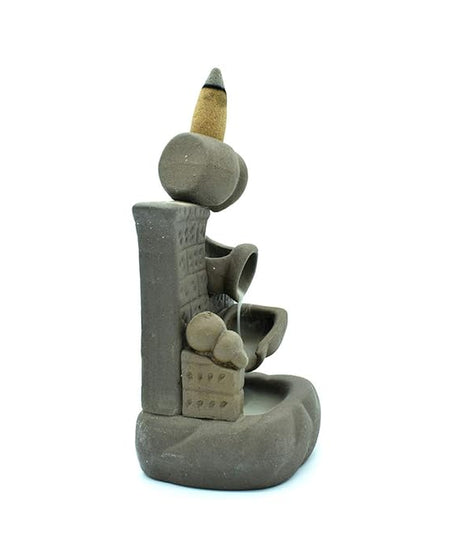Ceramic Waterfall Smoke Backflow Incense Burner