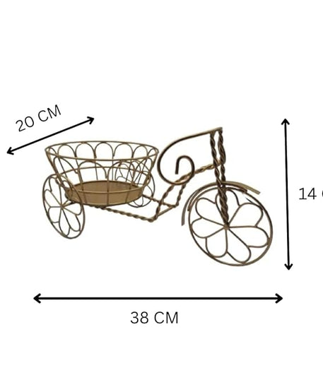 Metal Bicycle Plant Holder Stand Indoor