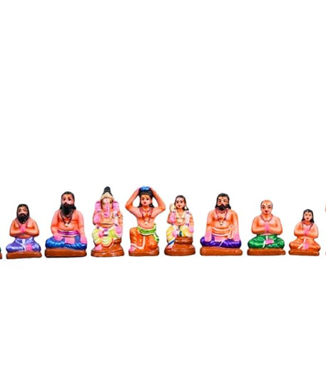 Ayyappan Golu Dolls Set Handmade Clay For Navrathri