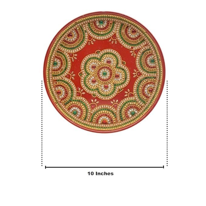 Karwa Chauth Pooja thali/Kalash, Chalni for Chand Pooja , Kalash, Diya, and Bowls | Trafitional Pooja Thali.