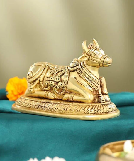 Nandi Murti Idol for Home Decoration