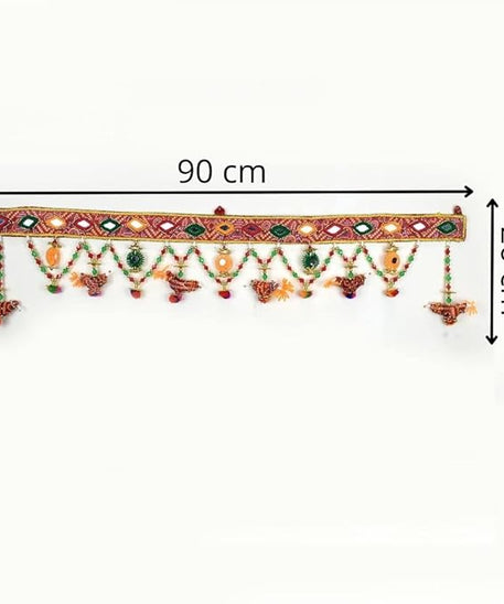 Bird Design Traditional Toran Bandarwal for Main Door