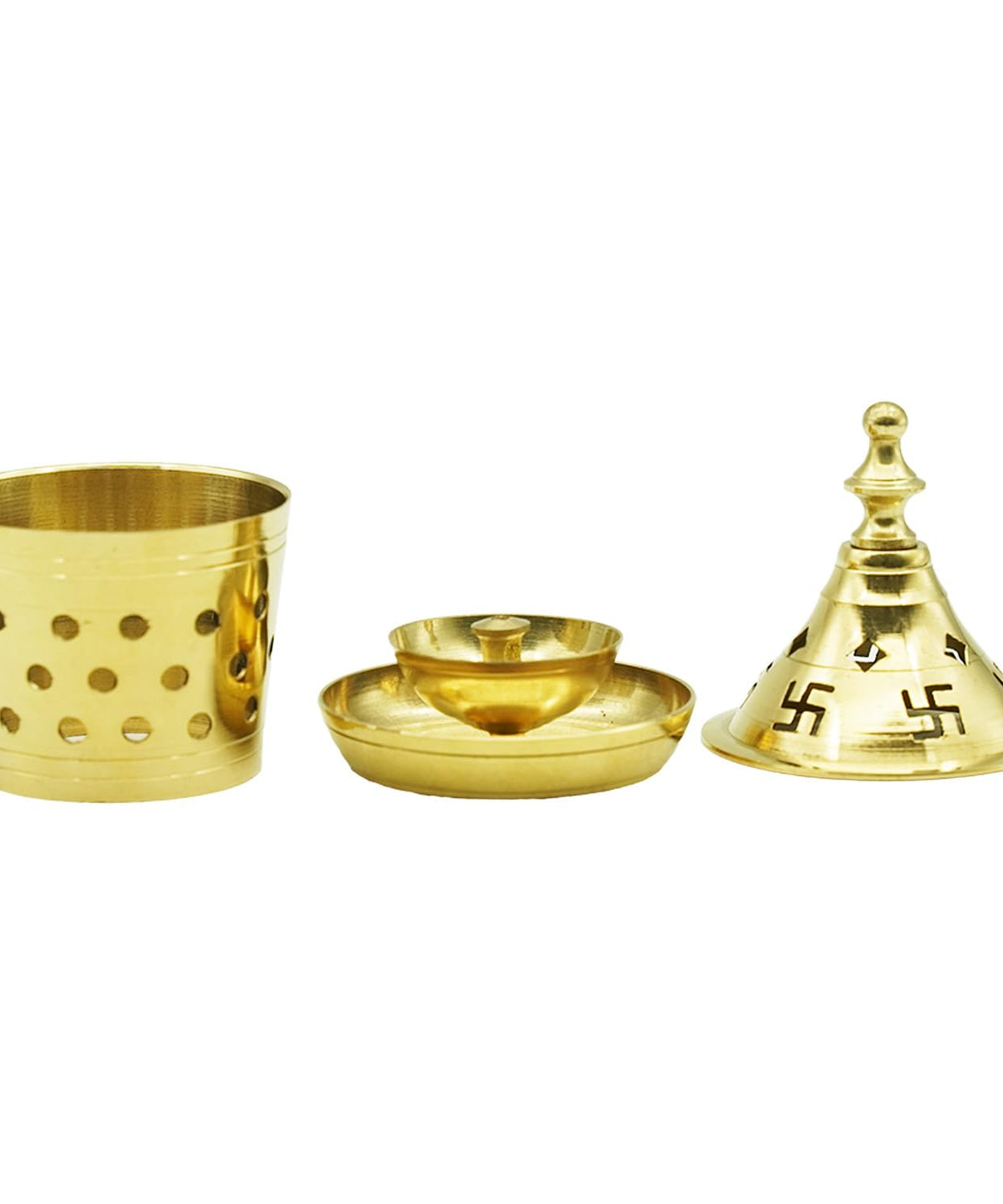 Brass Akhand Diya Kuber Deepak With Cover