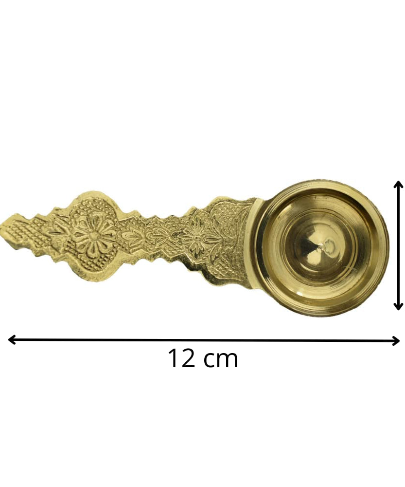 Brass Aarti Stand Holder for Pooja Mandir