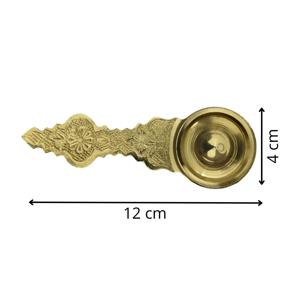 Brass Aarti Stand Holder for Pooja Mandir