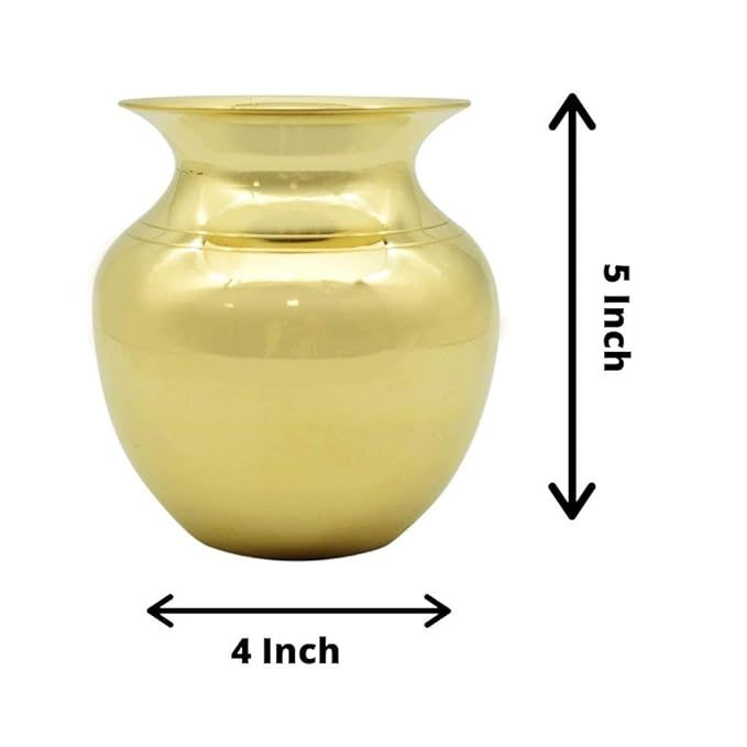 Brass Pooja Kalash 5 Inches