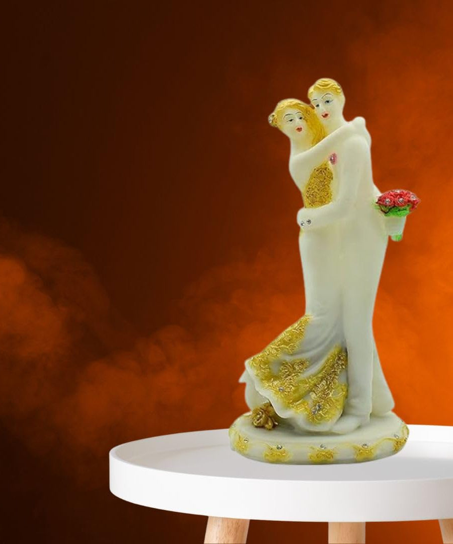 Love Couple Showpiece Handicraft Decorative Idol