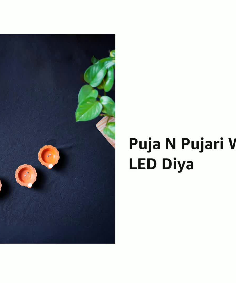 Water Sensor Led Diya- Pack of 12