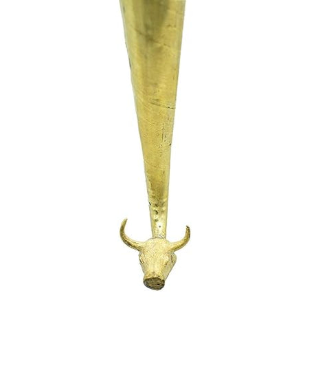 Brass Gaumukhi Shringi for Abhishek Small