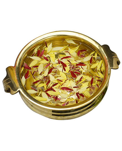 Brass Urli traditional Bowl for Home Decor