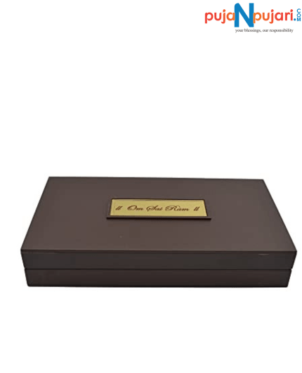 Shirdi Sai Baba Photo Frame with Charan Paduka -Puja N Pujari