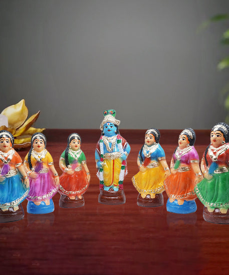 Gopala Krishna Golu Dolls Set