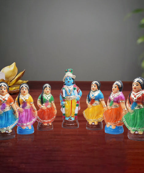 Gopala Krishna Golu Dolls Set