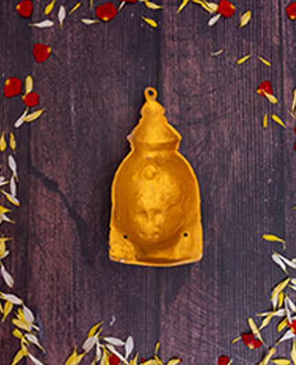 Varalakshmi Ammavari Idol Face Mask -Puja N Pujari