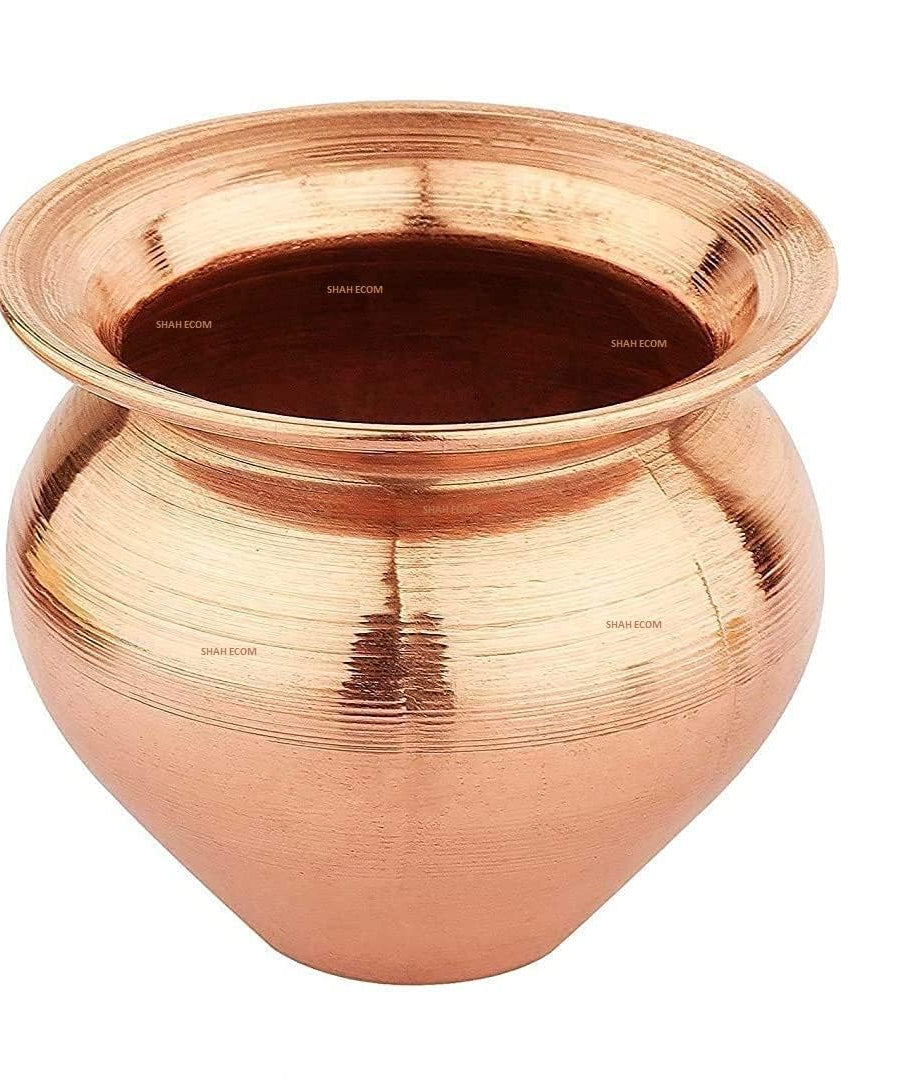 Handmade Copper Kalash Lota for Festival Puja,Copper Pooja Kalash Copper Lota for Relegious Activities