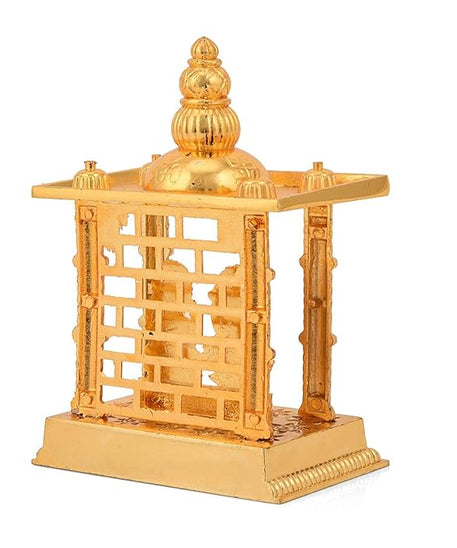 Gold Plated Laxmi Ganesha Temple back