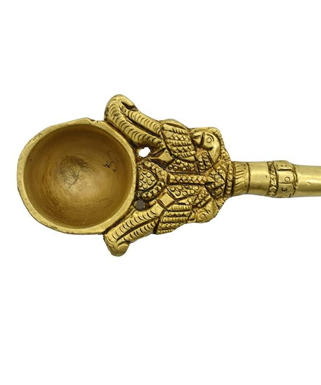 Brass Spoon Used for Havan and Pooja