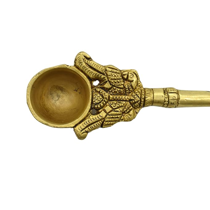 Brass Spoon Used for Havan and Pooja