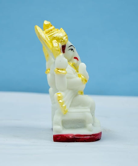 Ganesh Murti Idol Decorative Showpiece Figurine for Home Decor and Gift