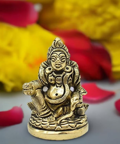 Dhan Kuder Brass Idol / Showpiece