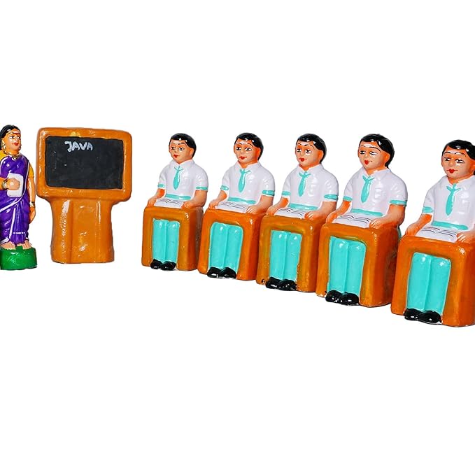 School Set Golu Dolls For Navaratri- kolu bommai