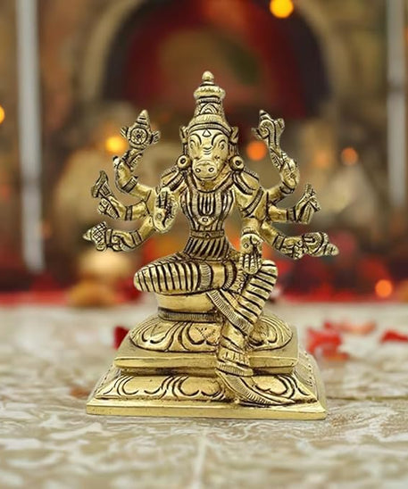 God Vishnu Varaha Amman Avatar Statue for Pooja Room &amp; Home Decoration