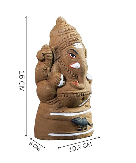 Eco-Friendly Plantable Seed Ganesha Idol for Ganesh Chaturthi