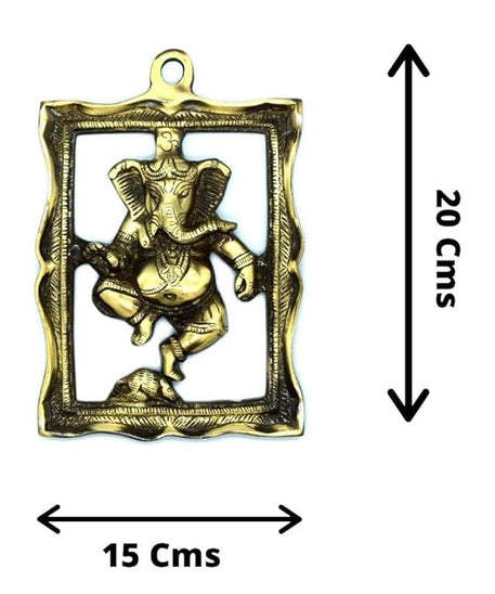 Ganesh Metal Wall Hanging