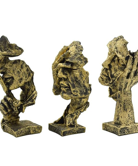 Human Face Sculpture Showpieces for Home Decor