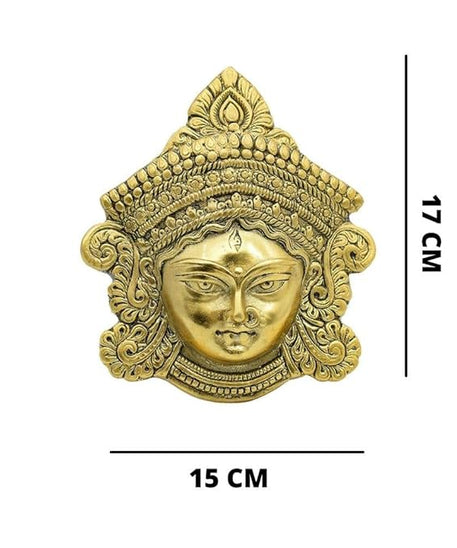 Durga Mata Face Mask Wall Hanging