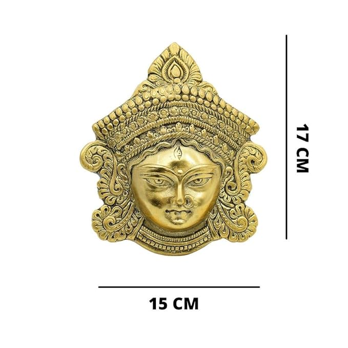 Durga Mata Face Mask Wall Hanging