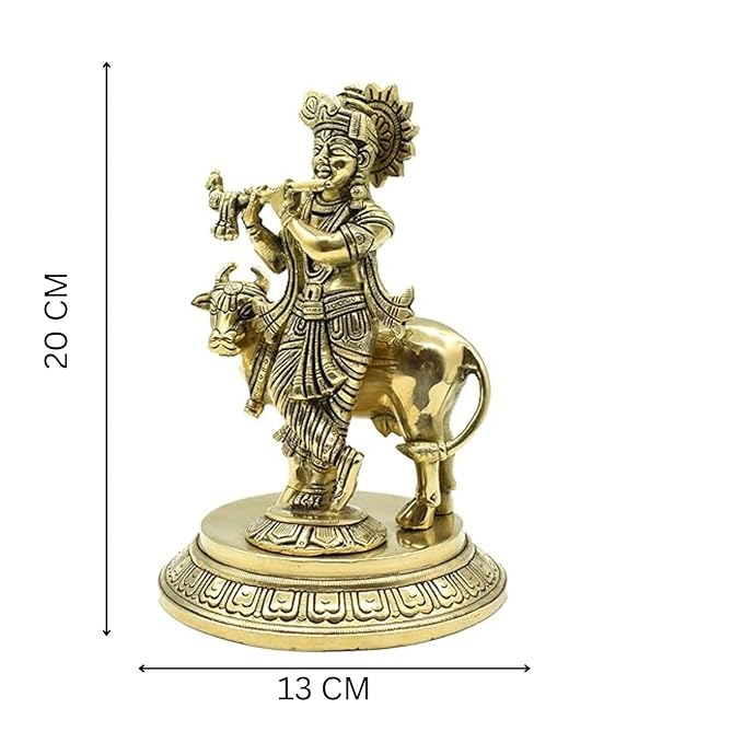 Lord Krishna Idol for Pooja Room, Home Decoration &amp; Gifting