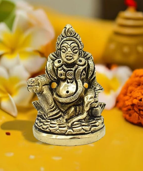 Dhan Kuder Brass Idol / Showpiece