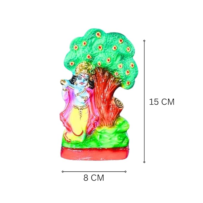 Krishna Under Tree Golu Dolls for Navratri - Handmade